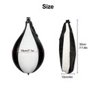1x Pear Speed Boxing Punching Bag Hanging Inflatable Portable Home Gym Fitness