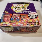 1989 Topps Rot N  Roll - Lot Of 17 Bubble Gum Cassette Tapes   Rare Factory Box