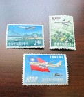  3  Roc Taiwan 1961-63 Scott  1320  C73   C75 Mint Nh