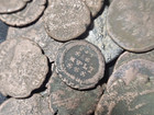 Ancient Late Roman Bronze Coin 1 From Lot