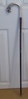 Rare Lion Head Walking Stick Cane 1900 Hallmarked Solid Silver Snakewood Shaft