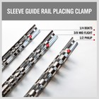 3pc Socket Storage Holder Organizer Rail Rack 1 4  3 8  1 2  Wall Mounted Steel