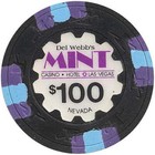 The Mint Casino Las Vegas Nevada  100 Chip 1985
