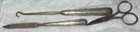 Antique Tiffany   Co  Sterling Silver Set  Sewing- Scissors  File  Button Hook