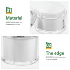  3 Pcs Cream Lotion Bottle Travel Empty Jars Container For Sample Creams Bottles