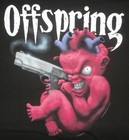 1994 Offspring Brockum Evil Devil Baby Gun Shirt Adult Large  nwot  Vintage 90s