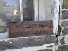 Gettysburg Sign Made From Civil War Era Barn Wood From The Plank Farm