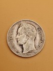 20 Centavos Venezuela 1874 Silver  gr  5  Lei 835       small A  Variety  rare 