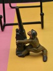 Vintage Barclay Or Manoil Lead Toy Soldier Wwi Doughboy Infantry Crawling Prone