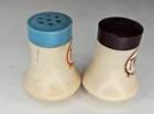 Vintage Twa Salt   Pepper Set White Miniature Personal