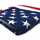 3 x5  Ft American Flag Sewn Stripes Embroidered Stars Brass Grommets Usa Us U s 