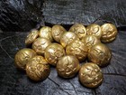 Old Rare Vintage Antique Civil War Relic Eagle Infantry Vest Button Free Case