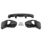 Front Bumper Cover Face Bar For Chevrolet Silverado 1500 1500 Ld 2016-19 W holes