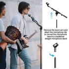 Mic Stand With Boom Arm  Heavy Duty Tripod Microphone Floor Holder Height Adj   