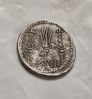 Roman Silver Coin Mark Antony  32-31bc Denarius Leg Vii
