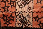Large Vintage Tapa Bark Cloth Panel  Tonga  Polynesian  95  X 84 