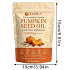 Everly Pumpkin Seed Oil With Saw Palme Tto  180 Softgels  Cold Pressed Pumpkin--
