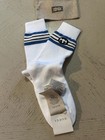 Nwt Gucci Socks With Gg Monogram White Size M Italy