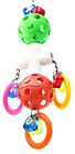 3367 Big Ring Pull Tower Bird Toy Parrot Cage Toys African Grey Amazon Macaw Pet