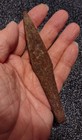 Rare American Plains Indian Steel Arrowhead 5  Rusty As Found 
