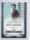 Star Trek Strange New Worlds Season 2 Noah Lamanna Bordered Autograph Card