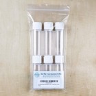 2oz Clear Plastic Empty Squeeze Bottles  Travel Size  Set Of 6