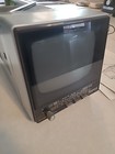 Vintage 1985 Panasonic Trg-513t Black And White Portable 5 Inch Tv Am fm Radio