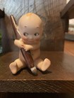 Antique Rare Set Rose O   neil Kewpie Doll Holding Pen