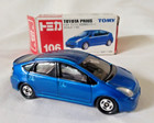 2003 Tomy Tomica Toyota Prius 1 60 Scale Car W  Original Red   White Box   106