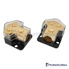 Amp Power Splitter 0-4ga Input 4-8ga Output For Car Audio Systems