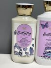New Bath   Body Works Butterfly 2pc Gift Set Full Size Shower Gel Body Lotion