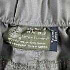 Boy Scouts America Pants Mens Large Relaxed 36x36 Olive Green Convertible Cargo