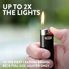 Bic Classic Lighters - Assorted Colors  50-count Tray Bulk Durable Full Size