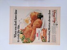1968 Morton Dinners Fried Chicken Dinner Don t Have Time Print Ad Life Nov 15