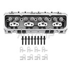 2  complete Angle Aluminum Cylinder Heads For Sbc Chevy 350 190cc 64cc 2 02 1 60