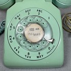 Vintage Bell System Western Electric Mint Green Rotary Phone Aqua Turquoise 