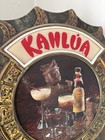 Rare Vinatge Kahlua Mexican Coffee Liqueur Lighted Tiki Bar Beer Sign Light Mcm