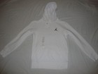 New Boys Nike Jordan 95d232-001 Jordan Essential Pullover Hoodie Medium - White