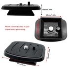2 Pack 35 Mm Tripod Quick Release Plate Camera Tripod Mount Adapter Qr Release C