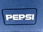 Vintage Pepsi Igloo Cooler Blue   White 24  Plastic Rare Americana See Pics
