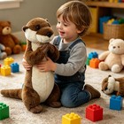 10   Realistic Otter Plush Toy Super Soft Stuffed Animal Interactive For Childs