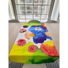 Marimekko Fabric Table Runner  Finnish Floral Summer Print  Cotton Fabric Panel
