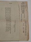 1956 Us Consulate Genoa Refugee Relief Act Immigration Notice   Emigration Stamp
