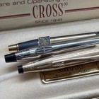 Vintage Cross Lot 3 Pens  1 14kt Gf  W One Original Box  1 Lincoln Continental 