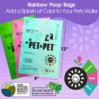 Pet N Pet Scented Lavender Dog Poop Bag Colorful 720 Counts Dog Bags Poop