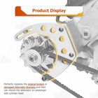 Pulley Kit For Big Block Chevy Short Water Pump 396 427 454 W alternator Bracket