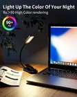  Led Book Light With 3 Light Modes Easy Clip Reading Lamp Flexible Rechargeable