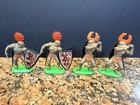 Britains Knights Medieval Soldiers Set Of 9 Figures 1987 Vtg Made In England
