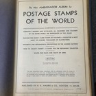 1955 The Ambassador Postage Stamp Album With 1000s Of Worldwide Stamps