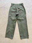 1950s Vtg Us Army M1945 Od Field Cotton Trousers W 30 L 31 Pants Military 40s